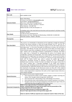 Class code ARTH-UA9005.G1.002 Instructor Details Name