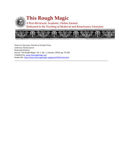 PDF - This Rough Magic