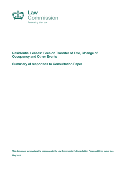 PART NAME - Law Commission