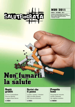 SALUTE INGRATA Periodico di informazione sulla salute