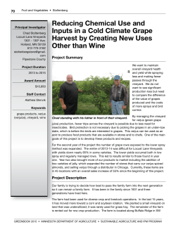 Greenbook 2015 - the Minnesota Department of Agriculture