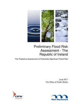 Preliminary Flood Risk Assessment