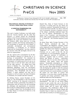 33 - Christians in Science