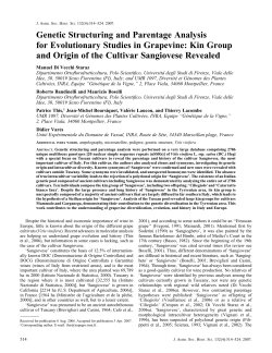 Genetic Structuring and Parentage Analysis for Evolutionary Studies