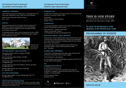 To mark the bicentenary of the abolition of the British slave trade