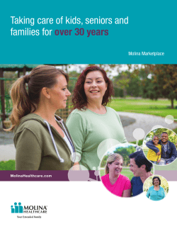 Molina Marketplace - Brochure - NM 2015