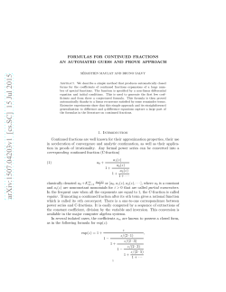 Formulas for Continued Fractions. An Automated Guess and Prove