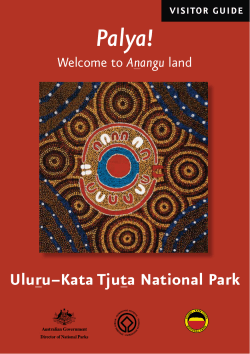 Welcome to Anangu land