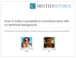 How to build a successful e-commerce store with no