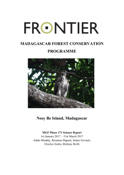 madagascar terrestrial program
