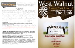 Graduation Breakfast