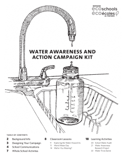 Water Awareness and Action Campaign Kit
