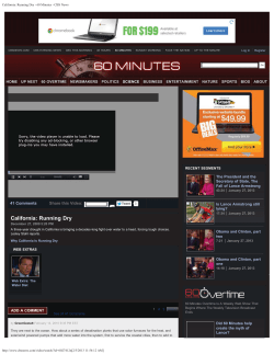 60 Minutes - Corona DWP