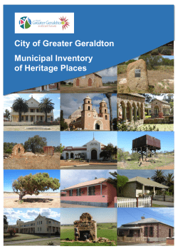 shire of coorow - City of Greater Geraldton