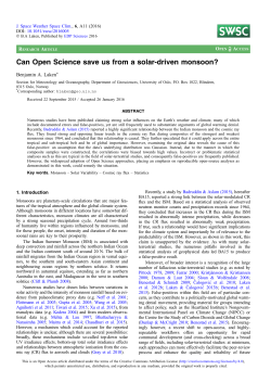 Can Open Science save us from a solar