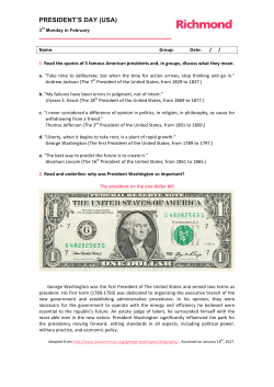 president`s day (usa)