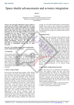Space shuttle advancements and avionics integration