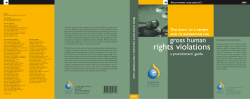 rights violations - International Commission of Jurists