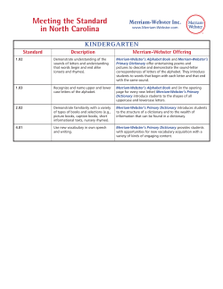 Meeting the Standard in North Carolina