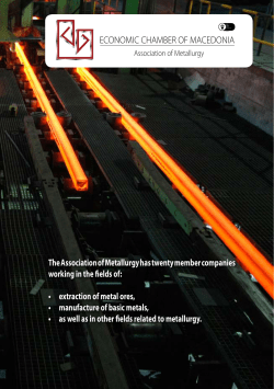 The Association of Metallurgy has twenty member companies