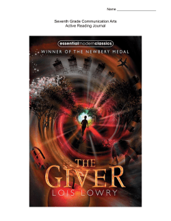 Giver Packet2013