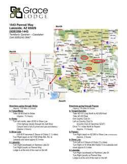 1543 Penrod Way Lakeside, AZ 85929 (928)358-1443