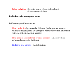 Solar radiation - public.asu.edu