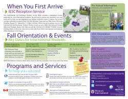from IESC! - Western University