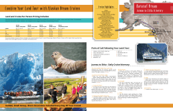 Combine Your Land Tour with Alaskan Dream Cruises Baranof Dream