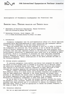 Page 1 10th International Symposium on Nonlinear Acoustics