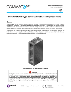 SYSTIMAX Instruction Sheet