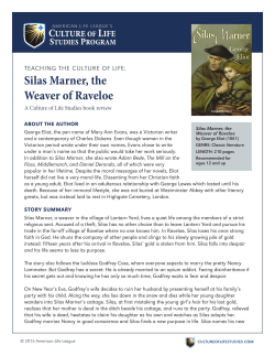 Silas Marner, the Weaver of Raveloe