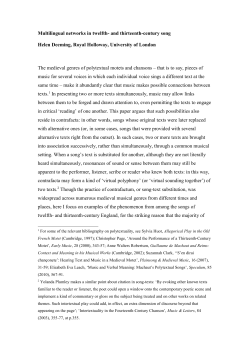 Multilingual networks in twelfth- and thirteenth