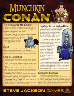 Rules - The World of Munchkin