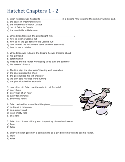 Hatchet Chapters 1 - 2