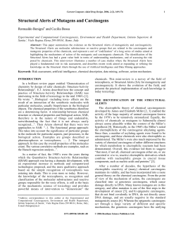 Structural Alerts of Mutagens and Carcinogens