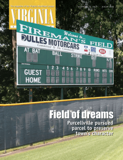 Field of Dreams Article