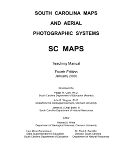 SC MAPS - Clemson University