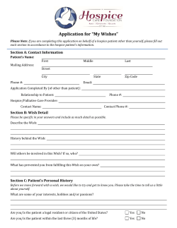 Application as PDF - Hospice Care Foundation