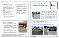 pervious pavement - Santa Clara Valley Urban Runoff Pollution