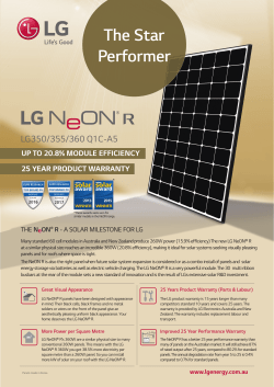 data sheet here - Australia Wide Solar