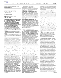 Federal Register/Vol. 81, No. 68/Friday, April 8