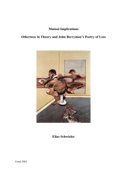 Mutual Implications Otherness in Theory and John