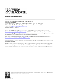 Hau_Local Bias_JF_2001