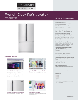 French Door Refrigerator