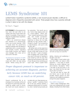 LEMS Syndrome 101