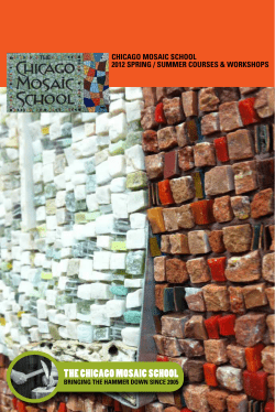 workshops - Chicago Mosaic School