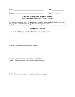 Post-Reading Questions