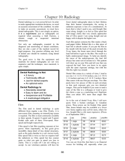 Chapter 10: Radiology