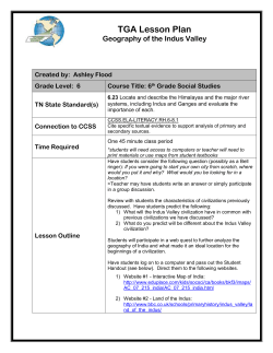 TGA Lesson Plan - Tennessee Geographic Alliance